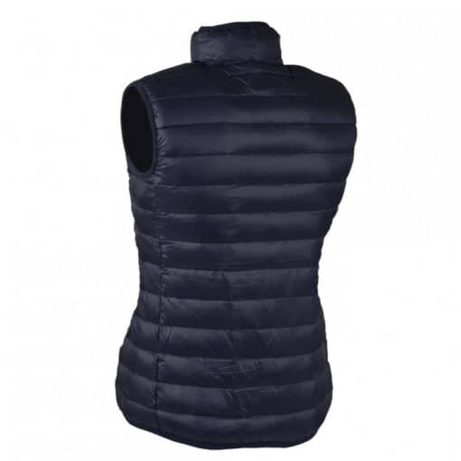 opvarmet bodywarmer damer - ryg