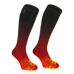 opvarmede sokker med fjernbetjening