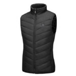 Opvarmet HeatPerformance®-bodywarmer i sort – damemodel